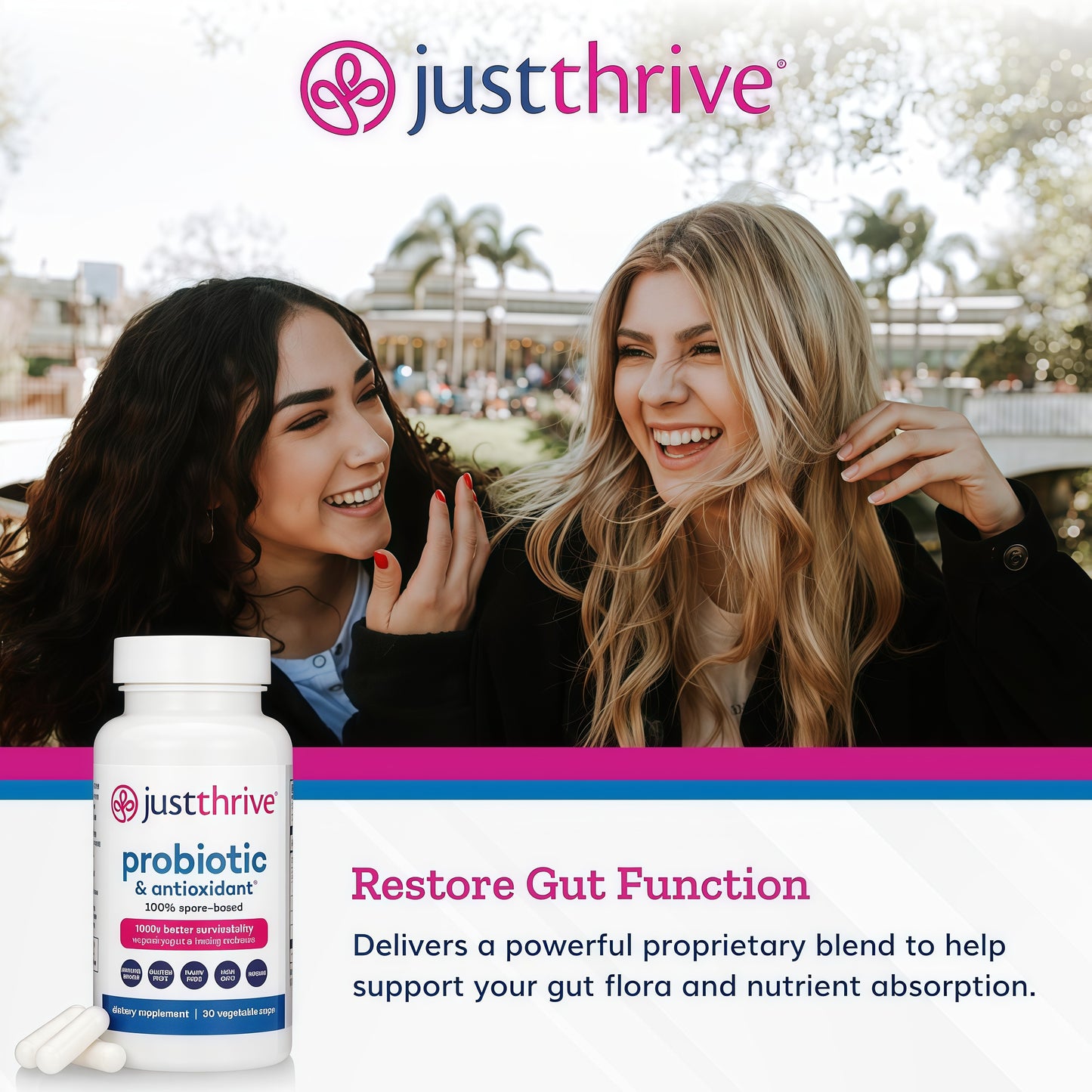Just Thrive Probiotic - 30 Day Supply