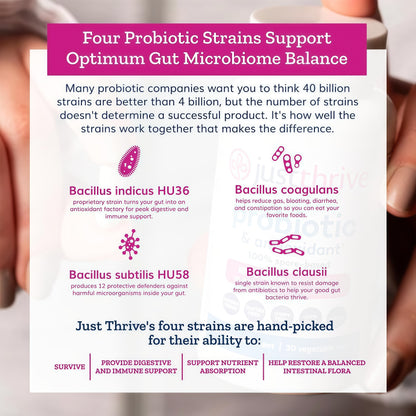 Just Thrive Probiotic - 30 Day Supply